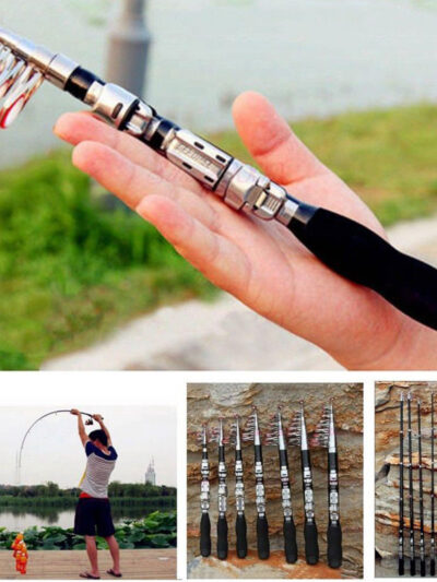 1m-2.1m Super Hard Mini Fishing Rod