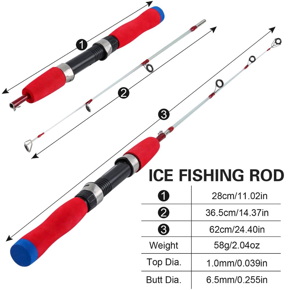 Sougayilang Ultralight Winter Fishing Rod (reel separate) - Image 5