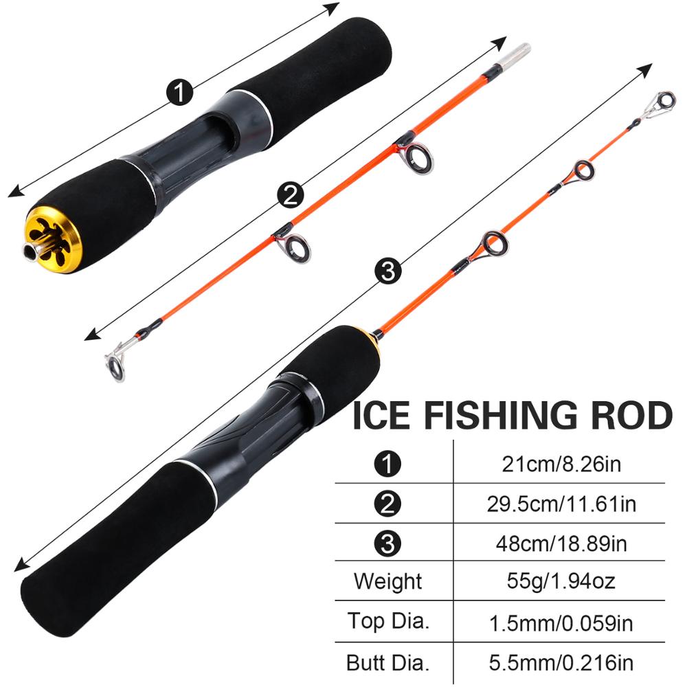 Sougayilang Ultralight Winter Fishing Rod (reel separate) - Image 3